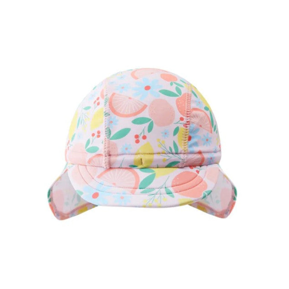 Big Softies Long Sleeve One piece Rashie & Hat - Fruits