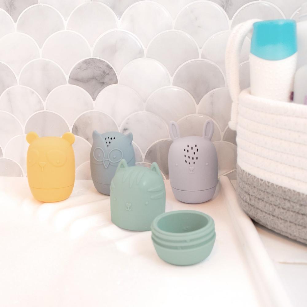 Playground Silicone 4pce Bath Buddies
