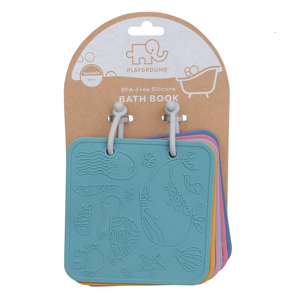 Playground Silicone Baby Bath Book