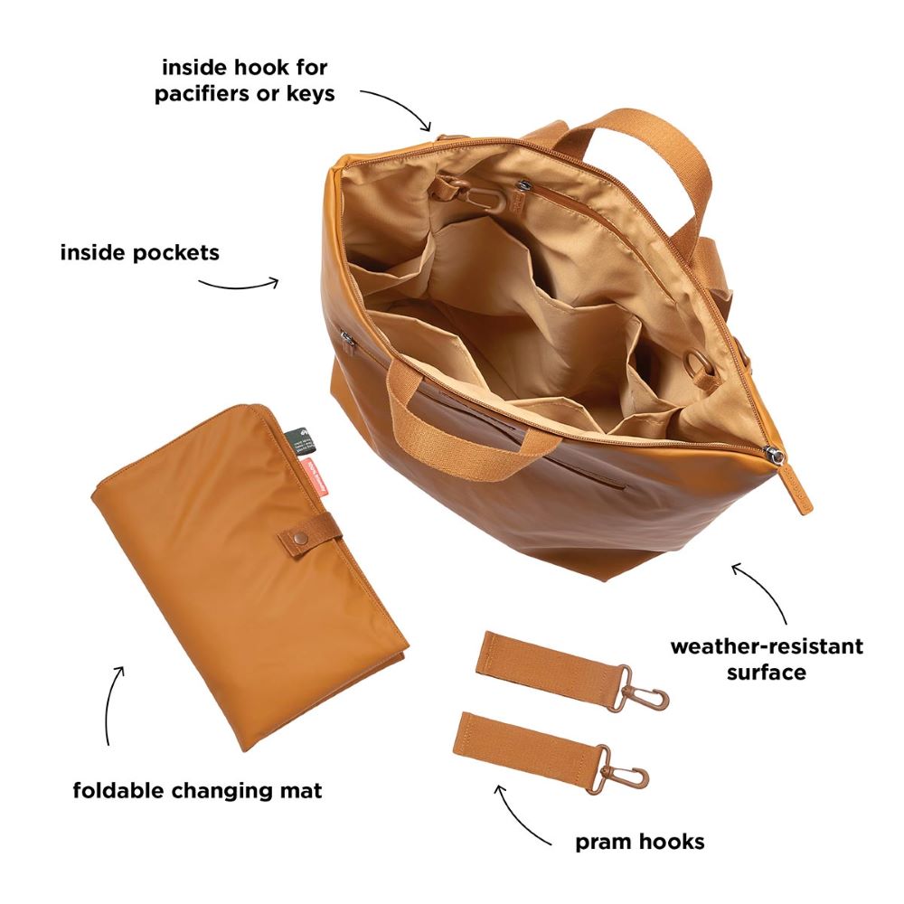 Done By Deer Changing Backpack - Mustard