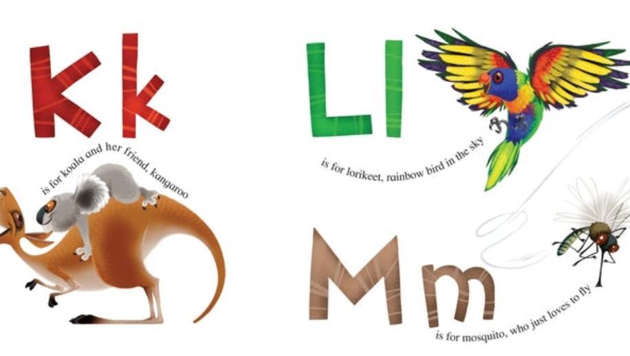 A-Z Aussie Alphabet Board Book