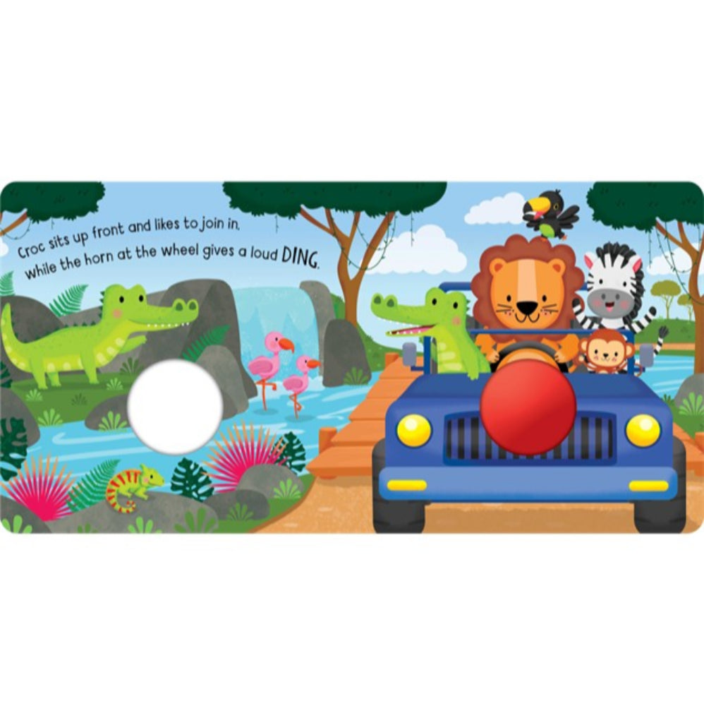 Squeak Me - Board Book - Beep, Beep Safari