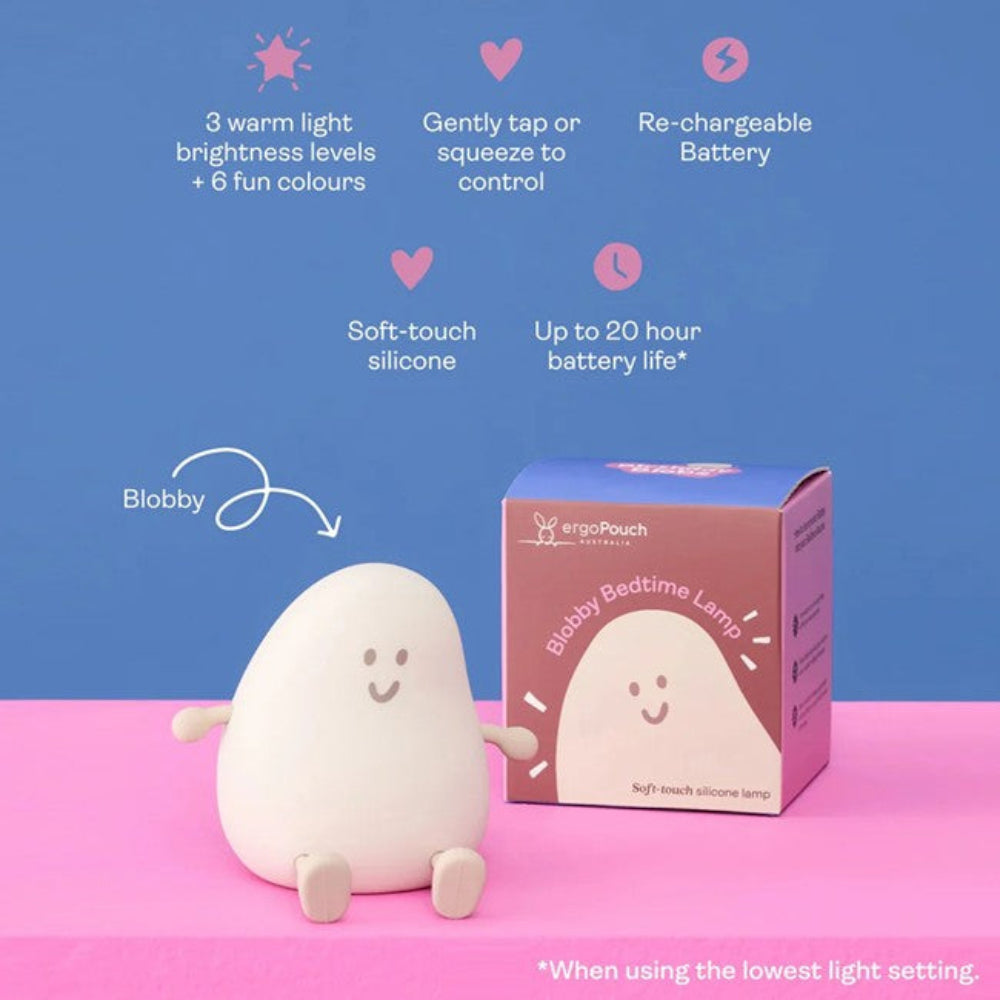 ErgoPouch Blobby Bedtime Lamp Taupe