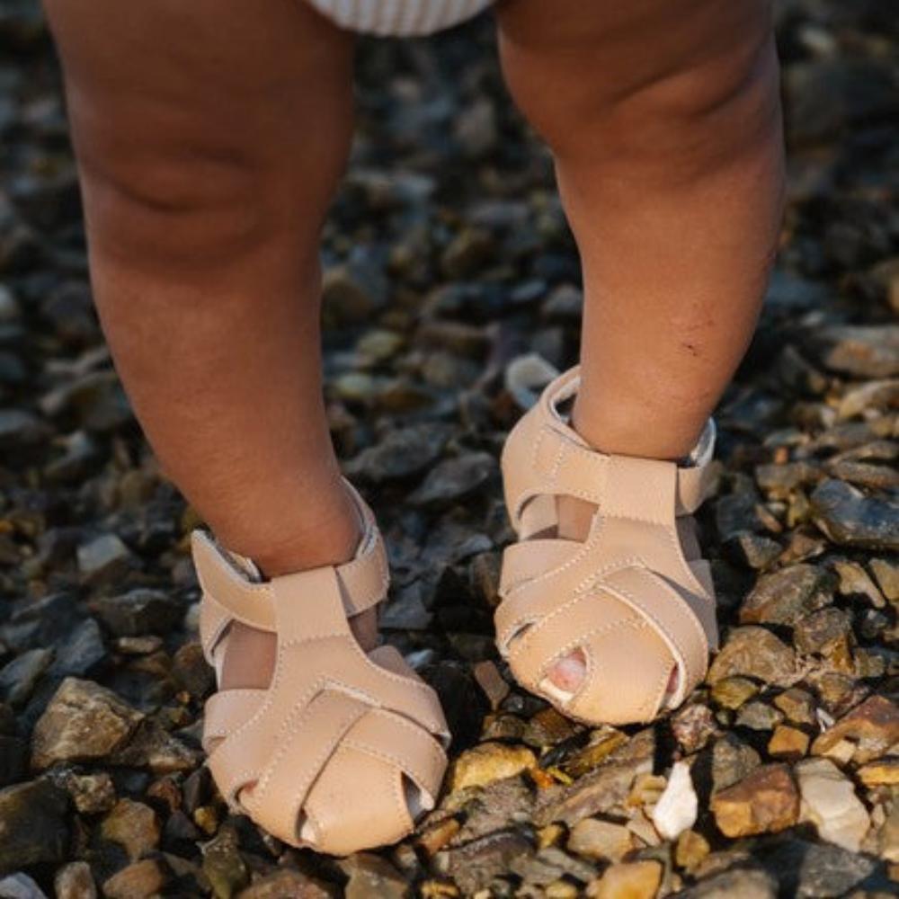 Walnut Brady Sandal - Fawn - Mini