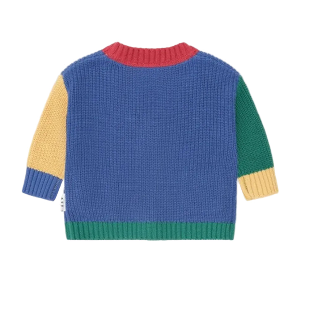 Huxbaby Colour Block Varsity Hux Cardi