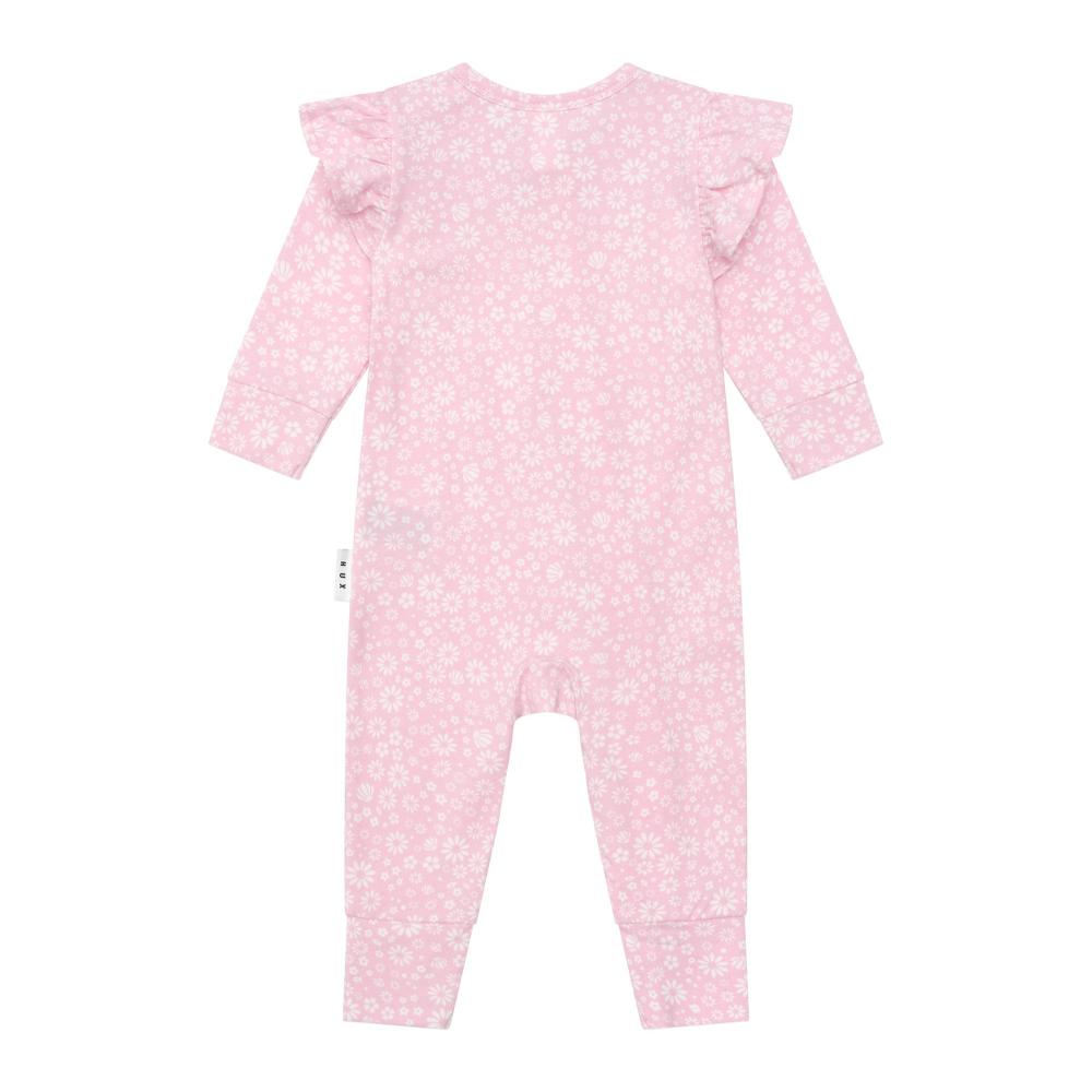 Huxbaby Daisy Seashell Frill Romper