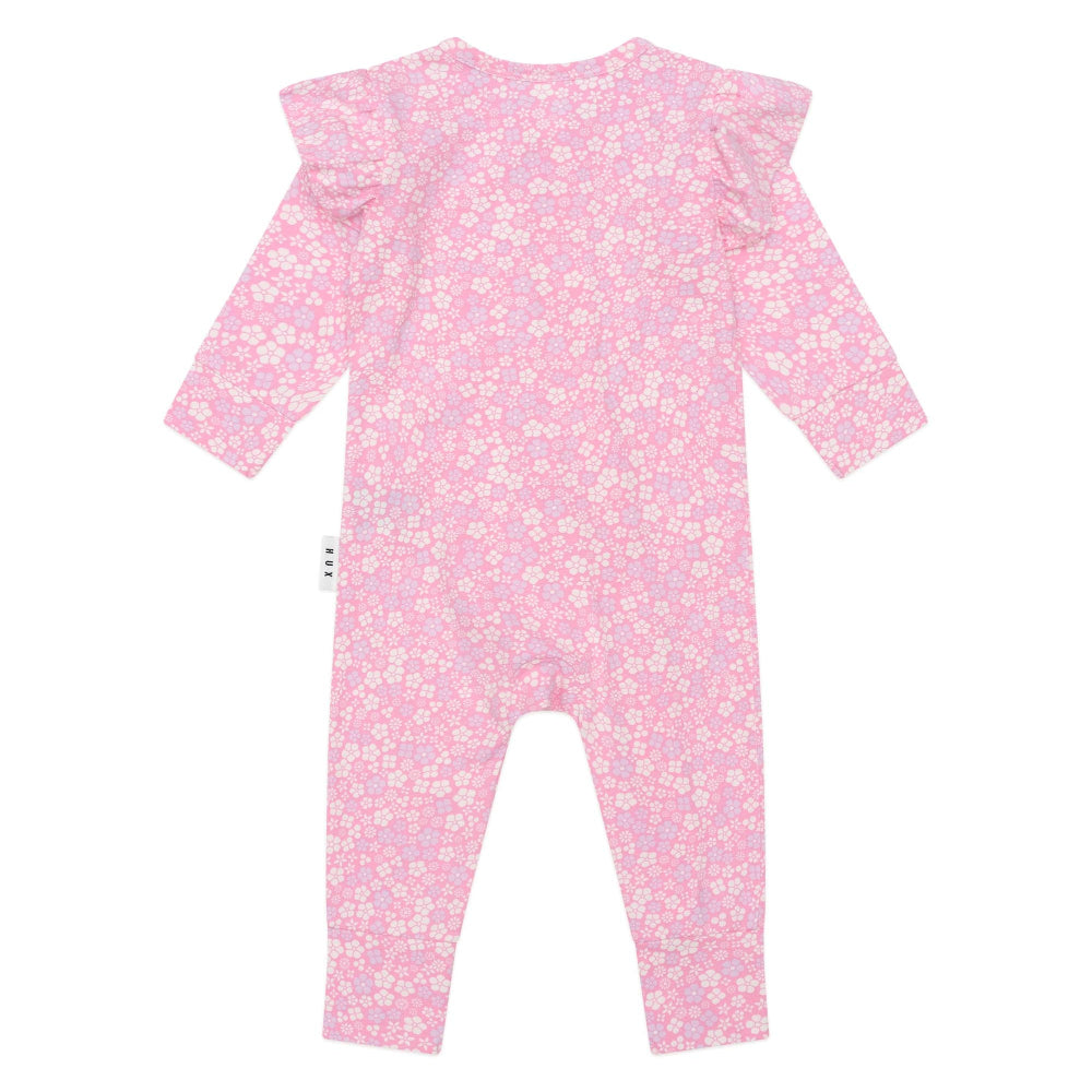 Huxbaby Ditsy Floral Frill Romper