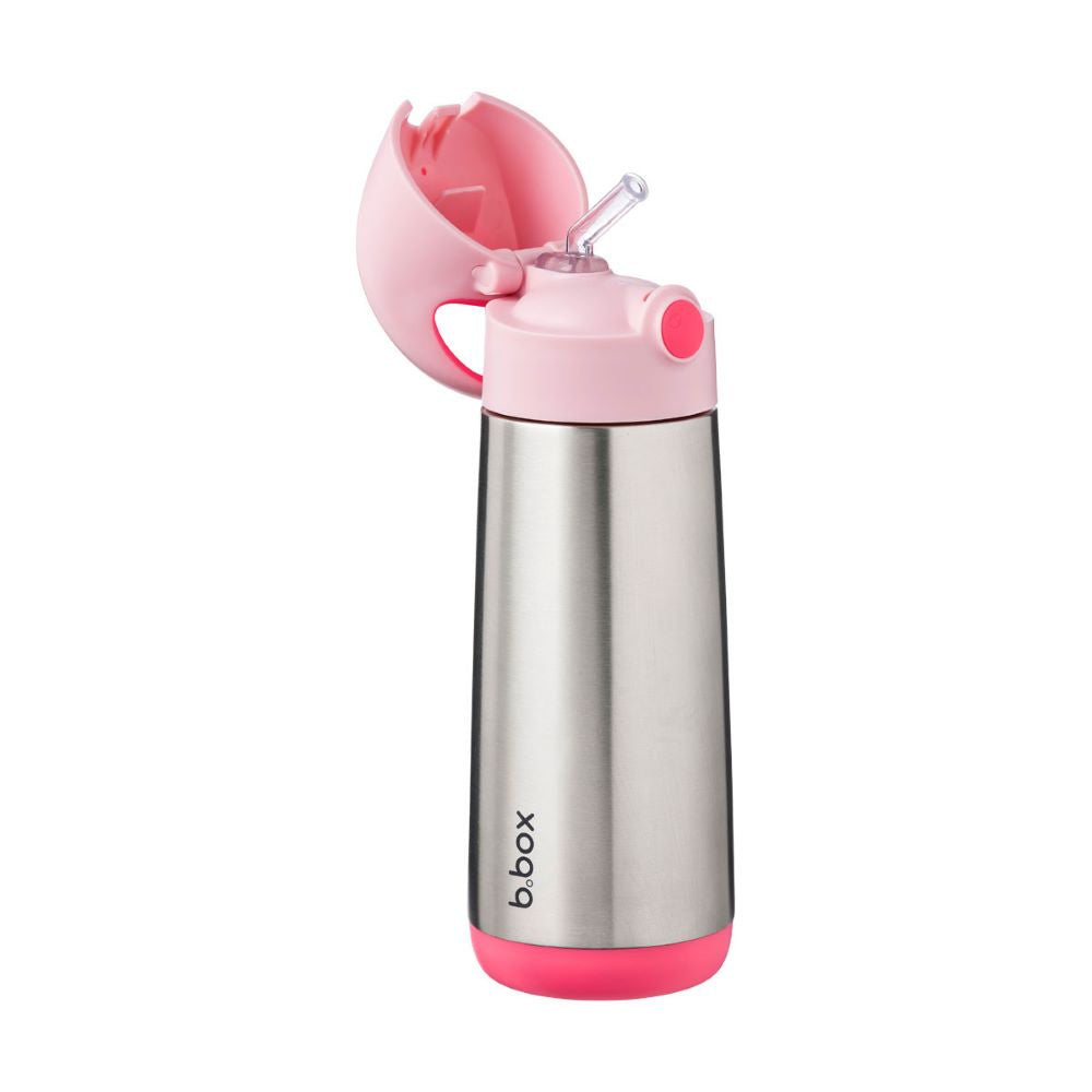 B.Box Lunch Box + SS Insulated Drink Bottle 500 ml - Flamingo Fizz