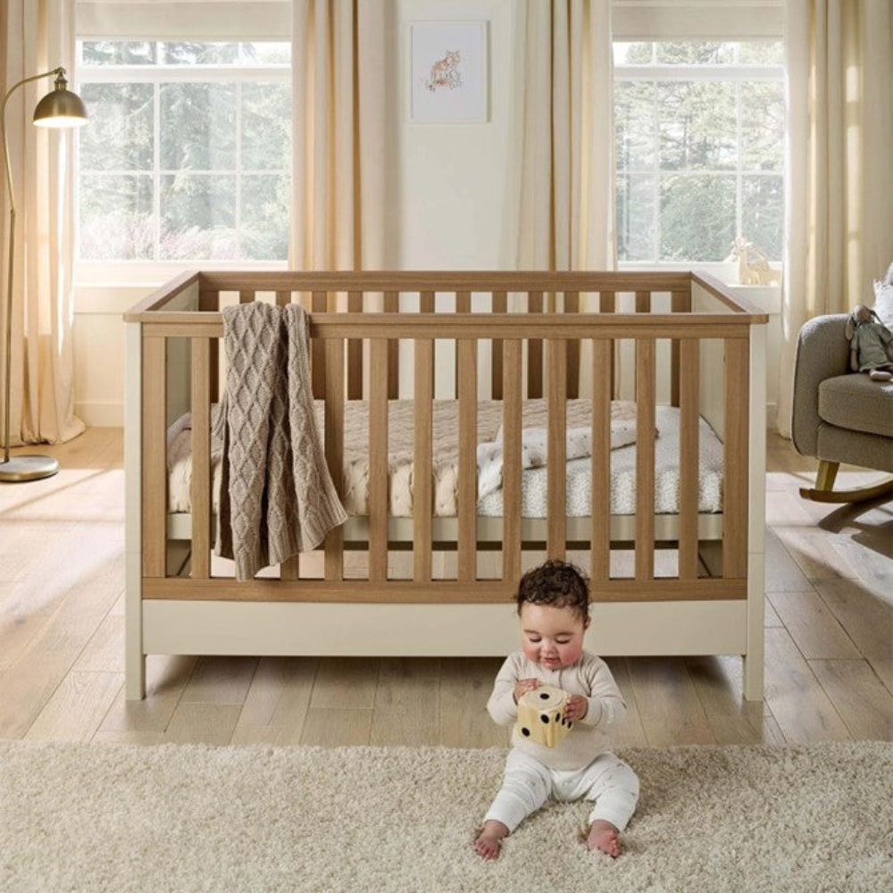 Mamas & Papas Harwell Cot Bed - Cashmere