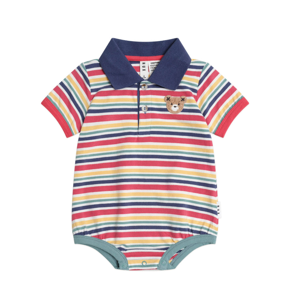 Huxbaby Preppy Polo Romper