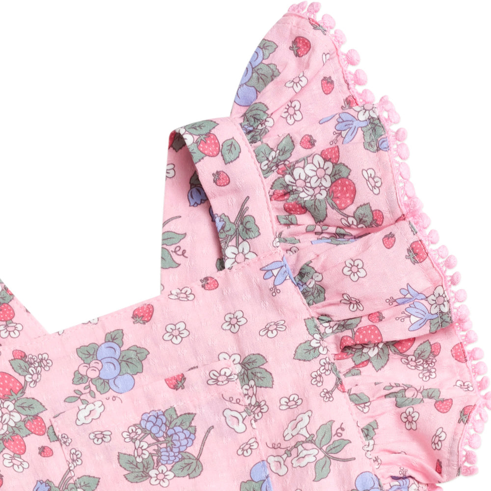 Huxbaby Strawberry Garden Playsuit