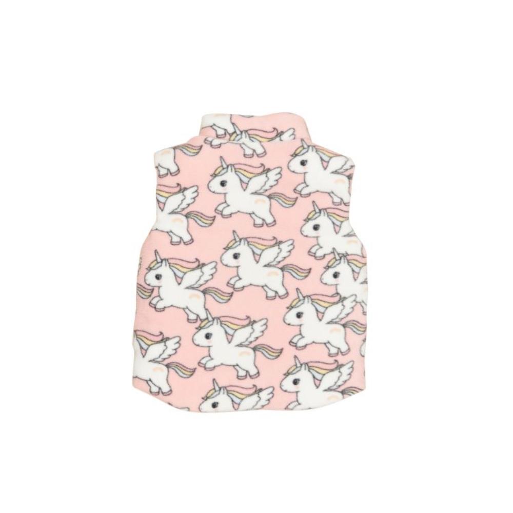 Huxbaby Magical Unicorn Reversible Fleece Vest