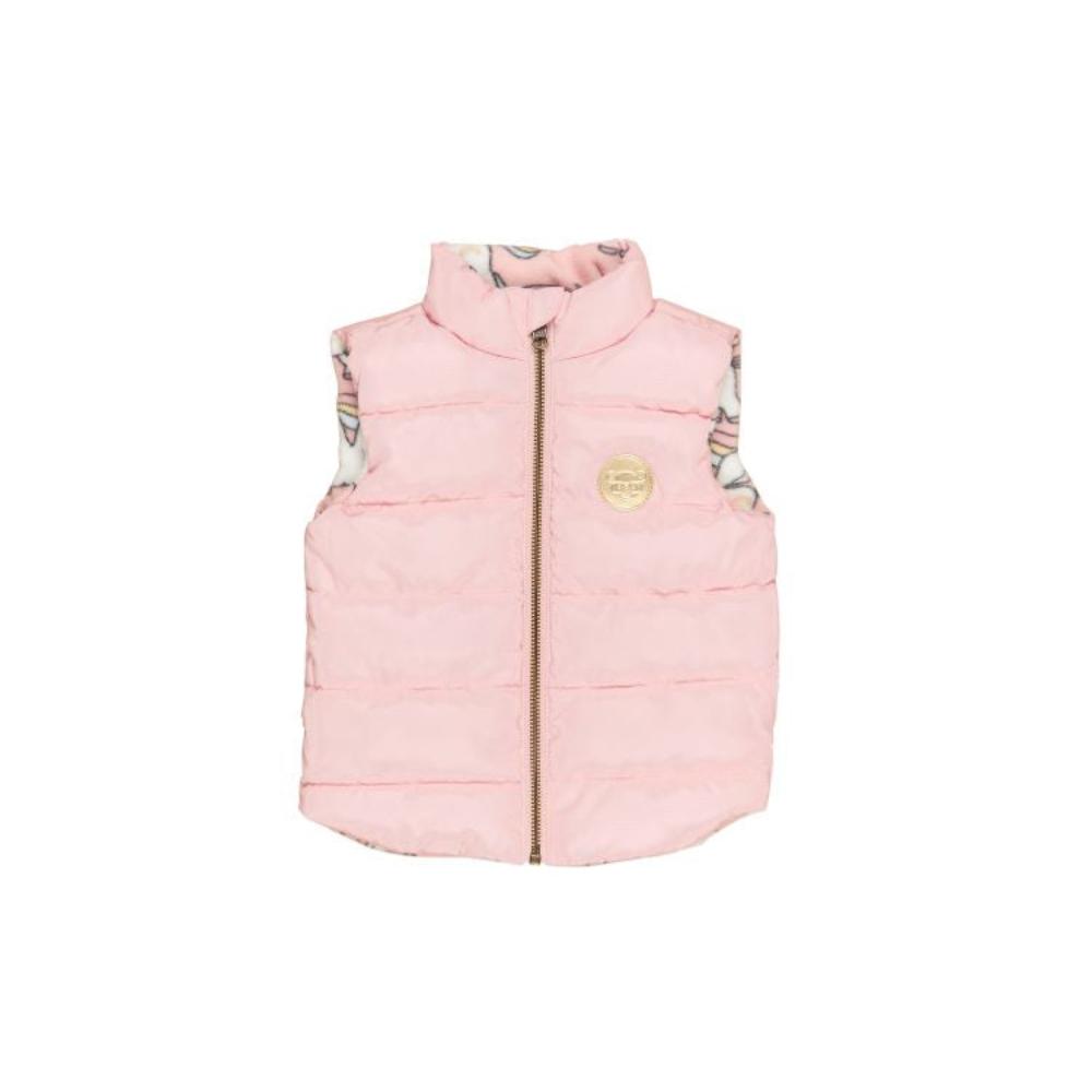 Huxbaby Magical Unicorn Reversible Fleece Vest