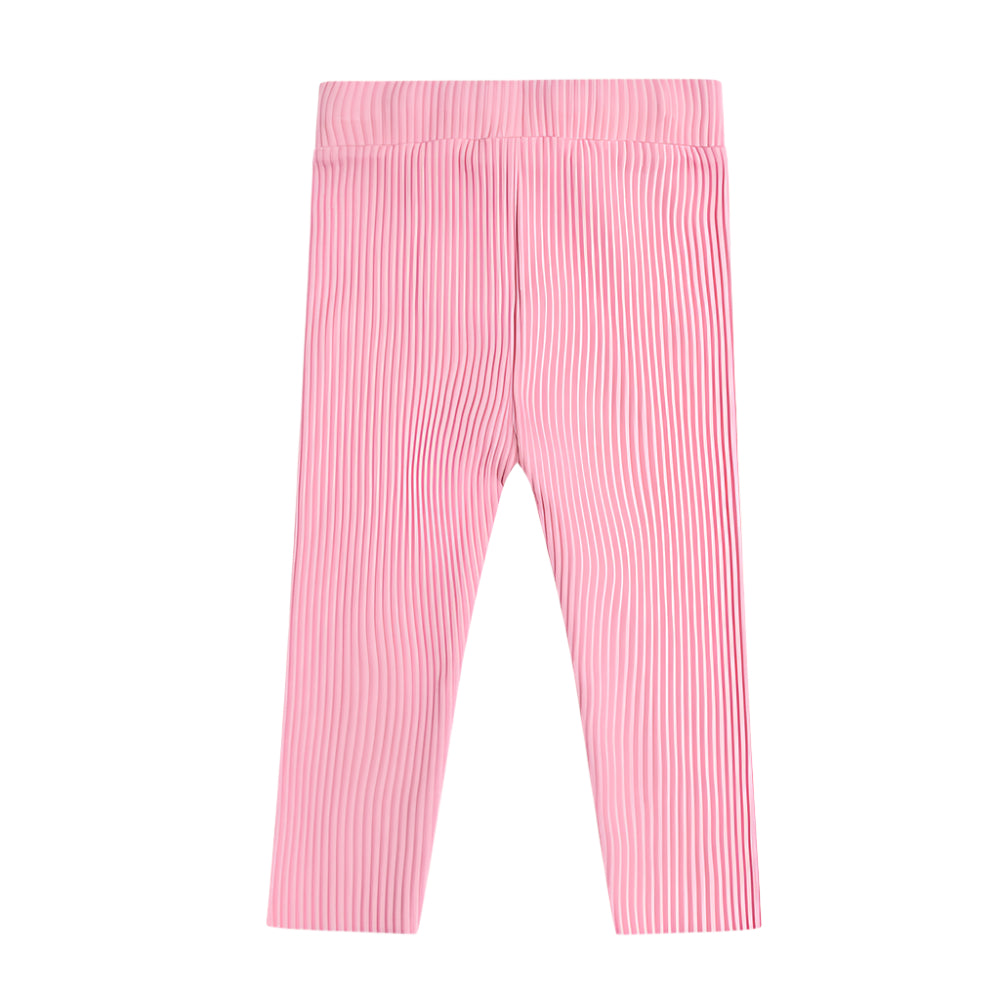 Huxbaby Pink Rib Leggings