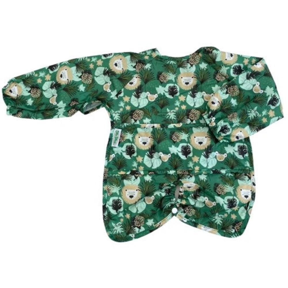 Silly Billyz Long Sleeve Nylon Highchair Hugger Bib - Jungle