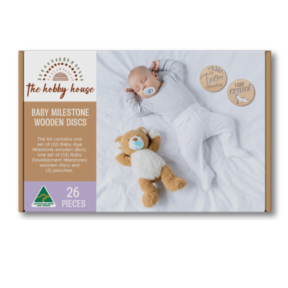 Artico Wooden Baby Milestone Set