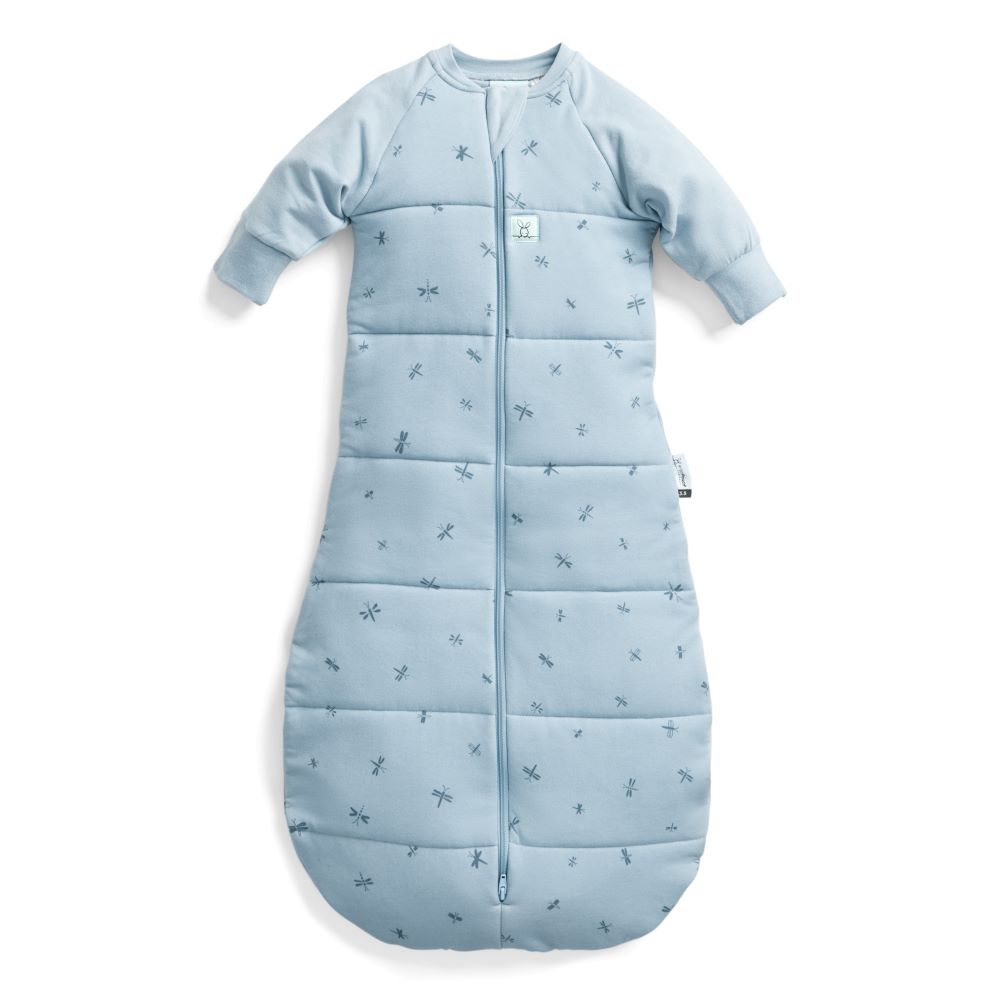 ErgoPouch Jersey Sleeping Bag 2.5 Tog Long Sleeve - Dragonflies