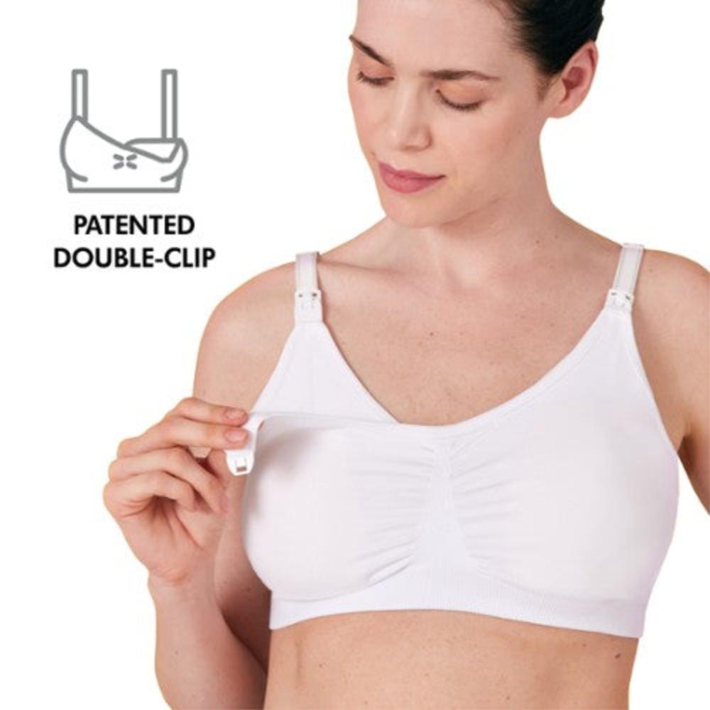 Medela 3 in 1 Hands Free Nursing and Pumping Bra - White