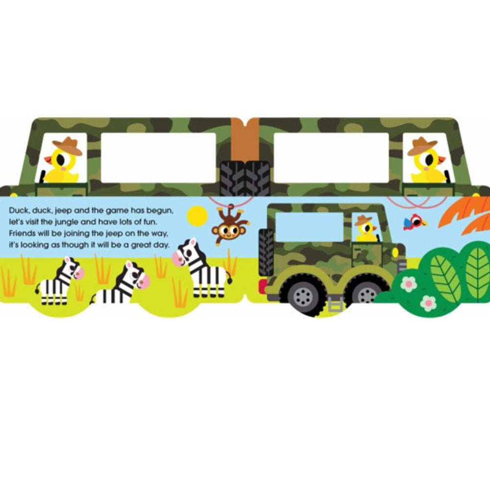 Mini Me - Shaped Board Book - The Jeep in the Jungle