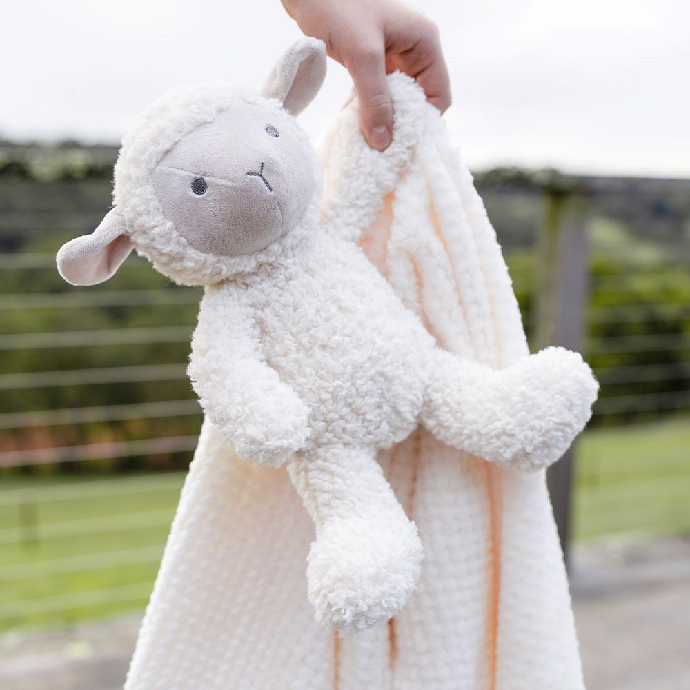 Little Linen Plush Toy and Blanket - Farmyard Lamb