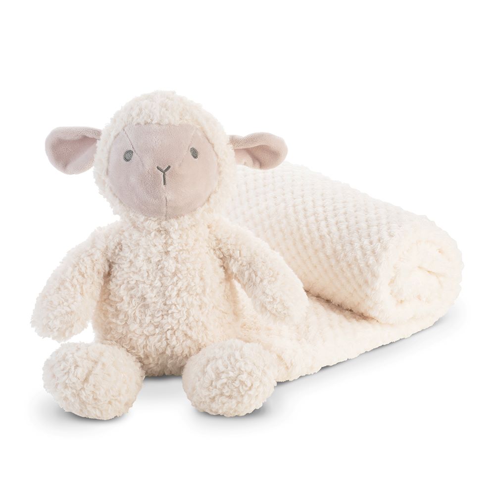 Little Linen Plush Toy and Blanket - Farmyard Lamb