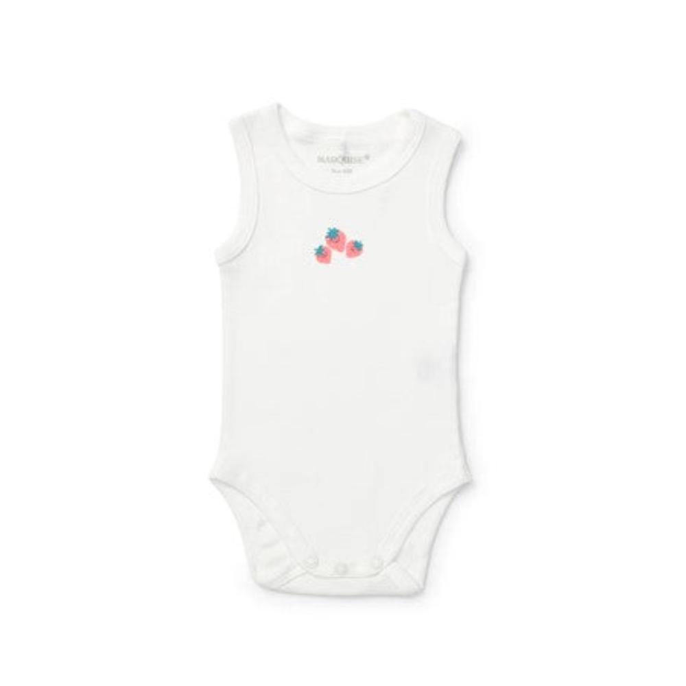 Marquise Sleeveless Bodysuit - 2 Pk Pink/White