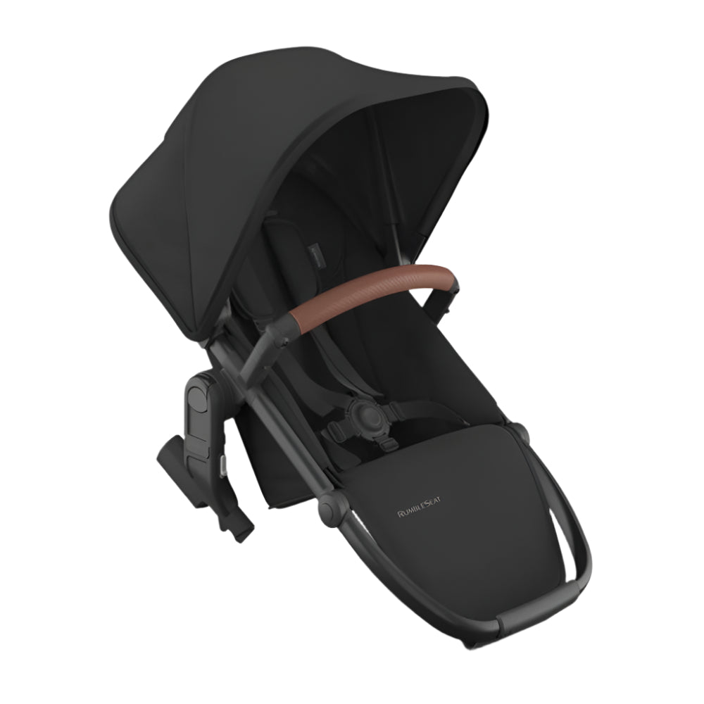 uppababy vista rumbleseat UPPAbaby VISTA V3 Rumble Seat - Charcoal/Saddle