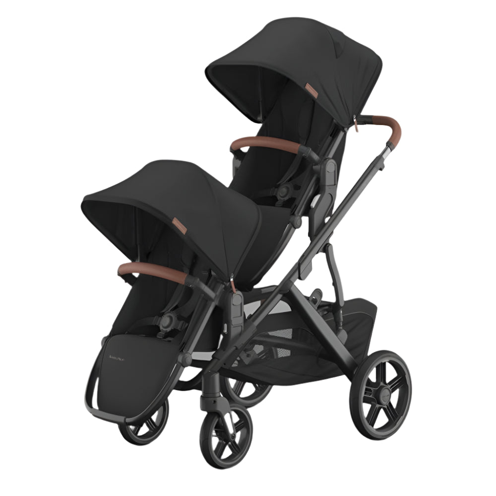 UPPAbaby VISTA V3 Rumble Seat - Charcoal/Saddle - Nori