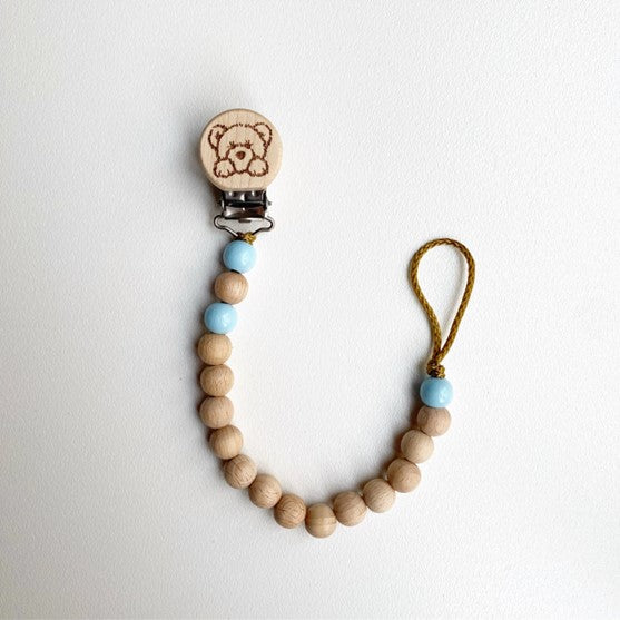 OLH Petite Bead Dummy Chain - Bear Blue
