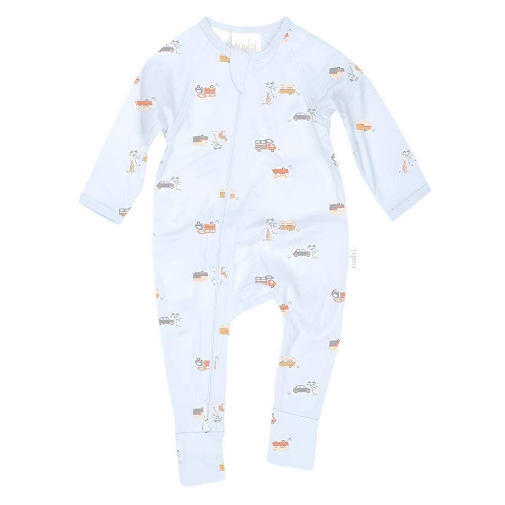 Toshi Long Sleeve Onesie Classic - Road Trip Dusk
