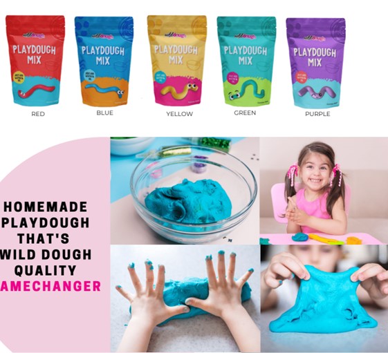 Wild Dough DIY Playdough Mix - 500 gm