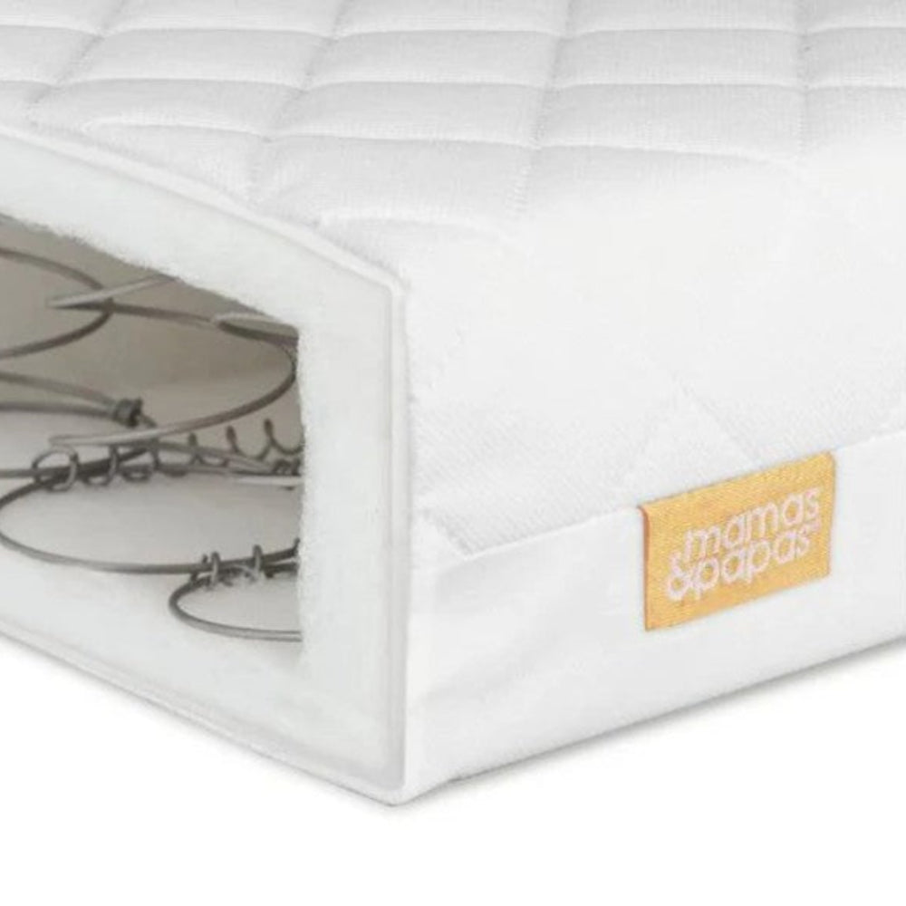 Mamas & Papas Harwell Cot Bundle - 5 pce - White/Natural