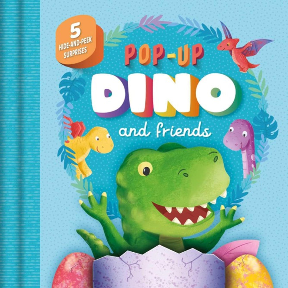 Hide And Peek Pop-Up Dino And Friends Book