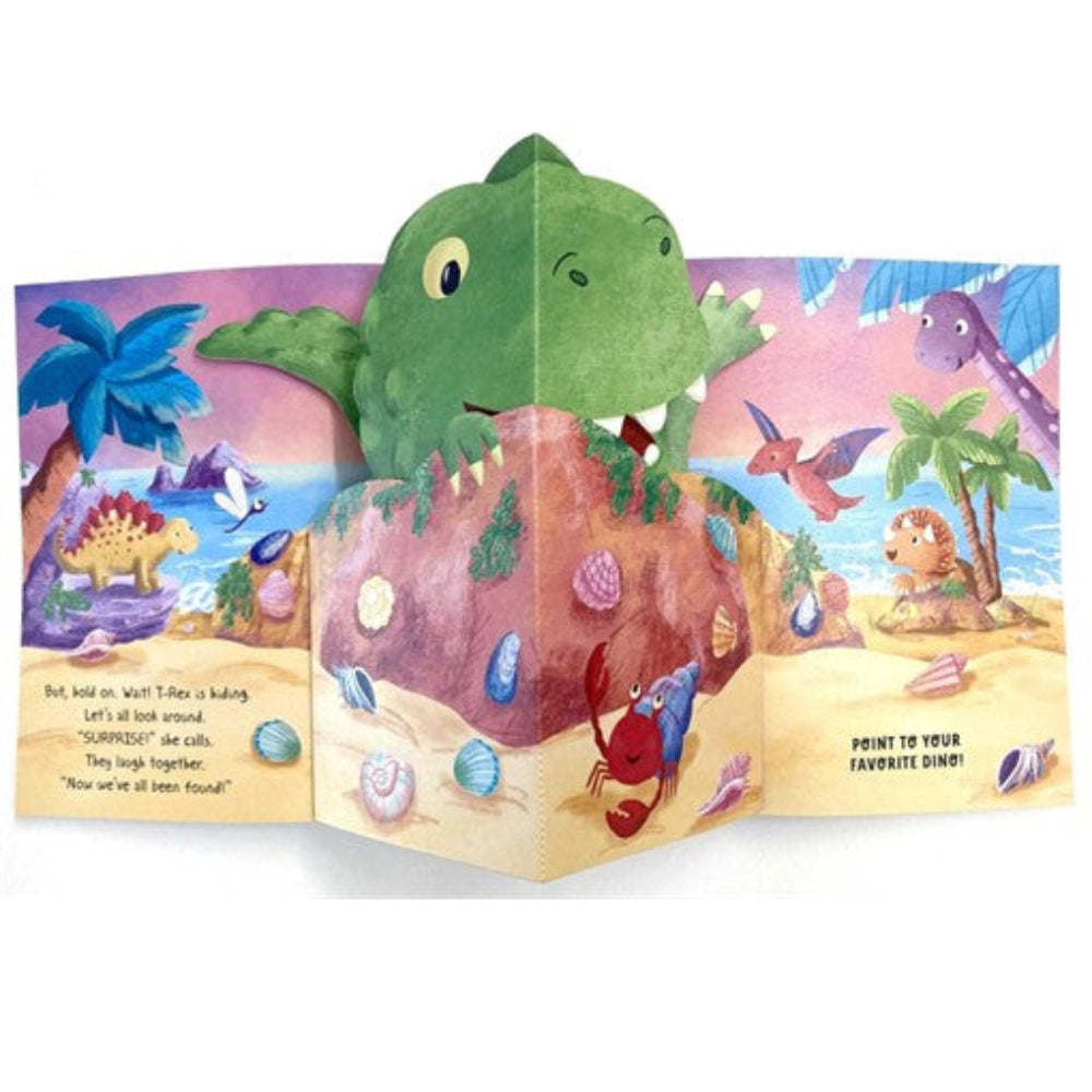 Hide And Peek Pop-Up Dino And Friends Book