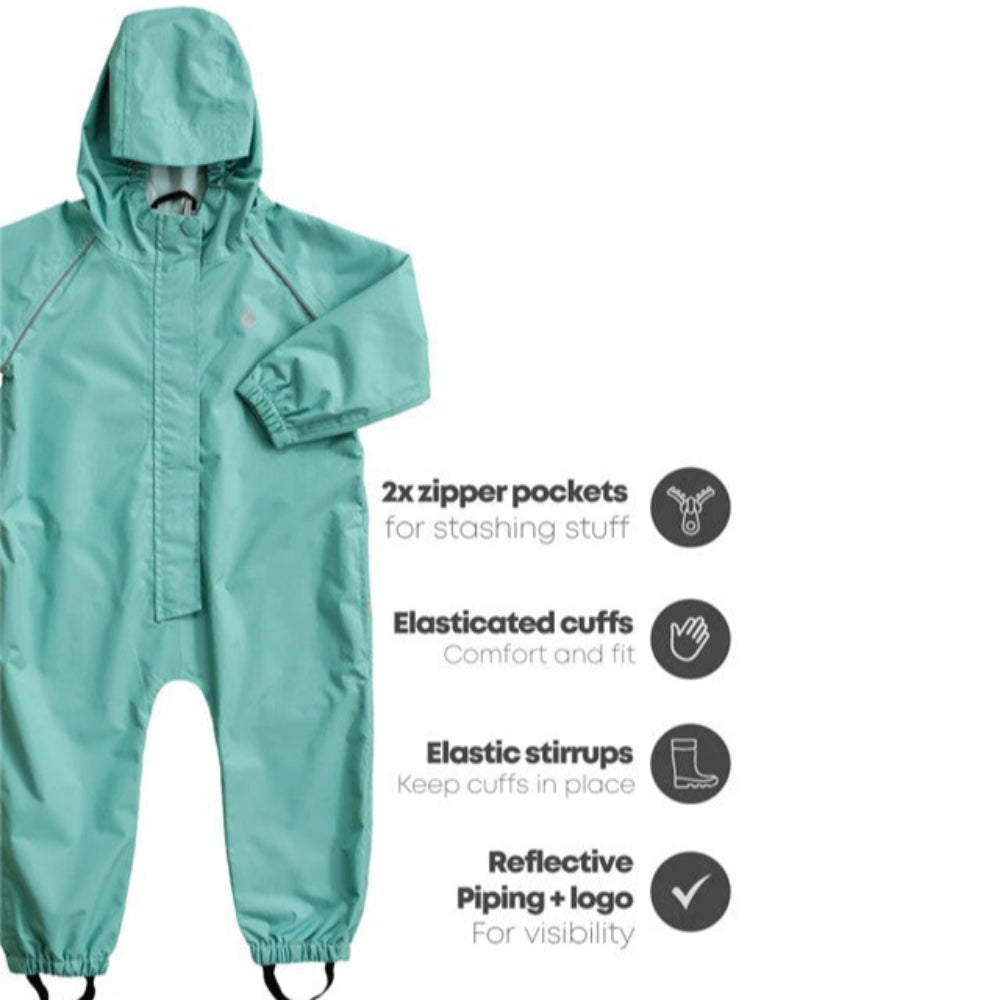 Therm 10K Rainsuit - Seafoam