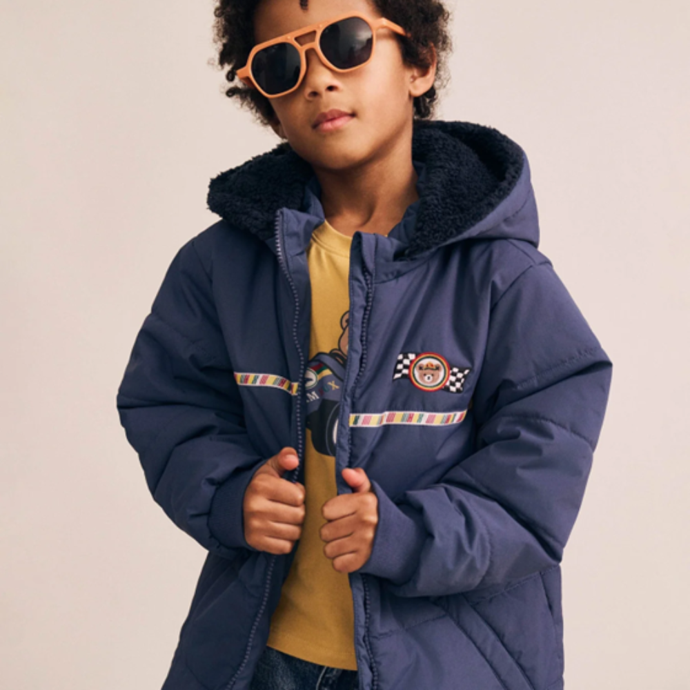 Huxbaby Rug Up Hux Spliced Puffer Jacket