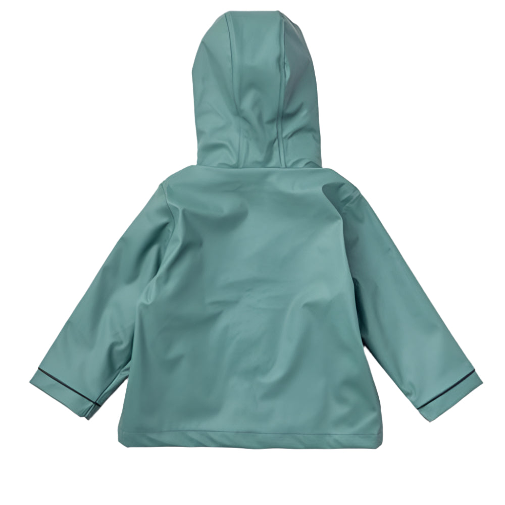Rainkoat Stripy Sailor Jacket - Forest Green