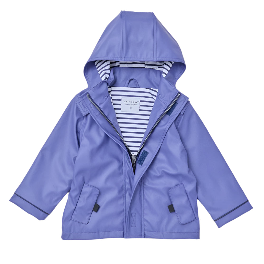 Rainkoat Stripy Sailor Jacket - Skipper Blue – babygoodswarehouse