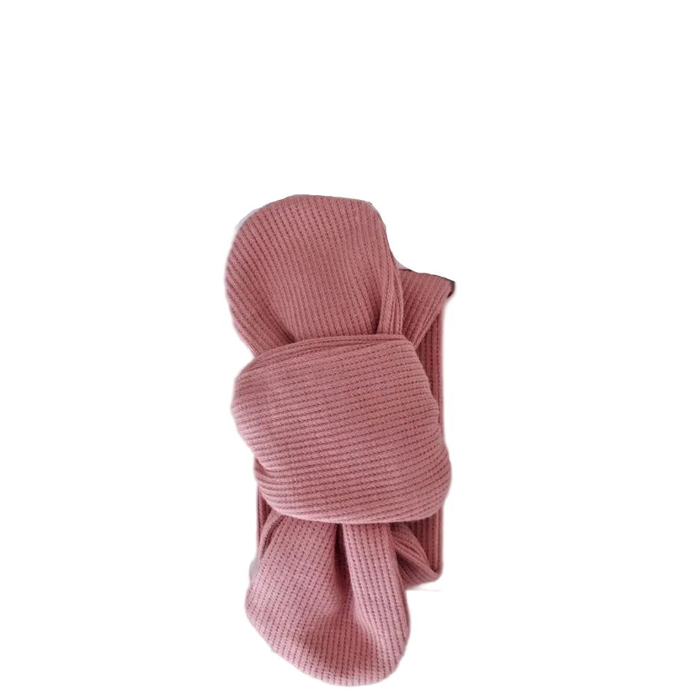 Snuggle Hunny Kids Rose Ribbed Topknot