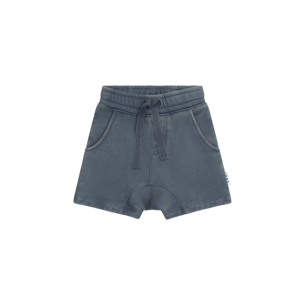 Huxbaby Slouch Short - Washed Navy