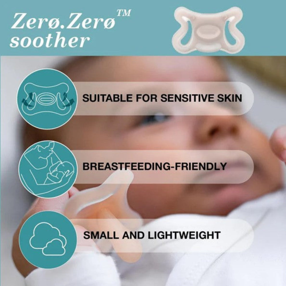 Suavinex Zero Zero Physiological Air Flow Silicone Soother -2 to 2M
