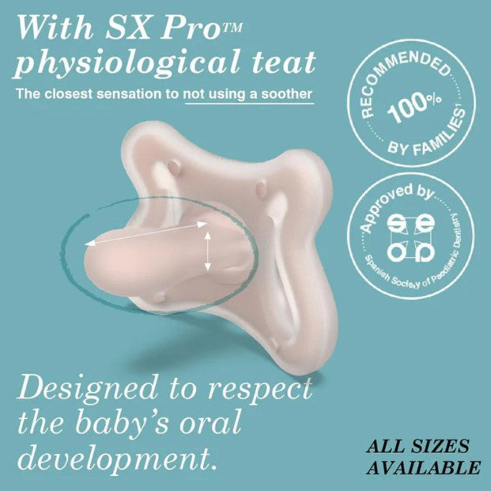 Suavinex Zero Zero Physiological Air Flow Silicone Soother -2 to 2M