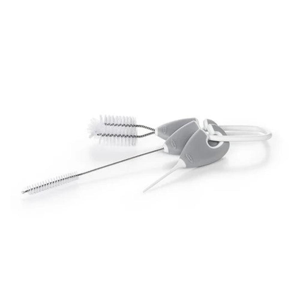 OXO Tot Straw and Sippy Cup Cleaning Set - Grey