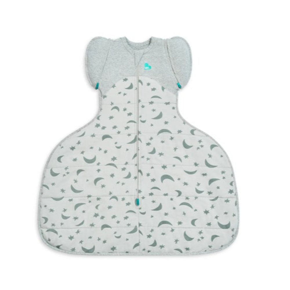 Love To Dream Swaddle Up 2.5 Tog Hip Harness Transition Bag - Olive Moonlight