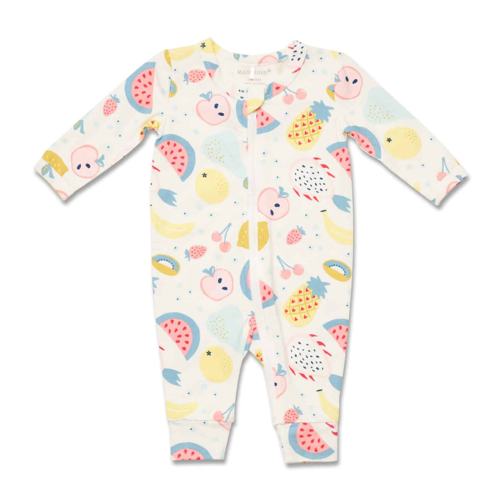 Marquise Tutti Frutti Footless Zipsuit