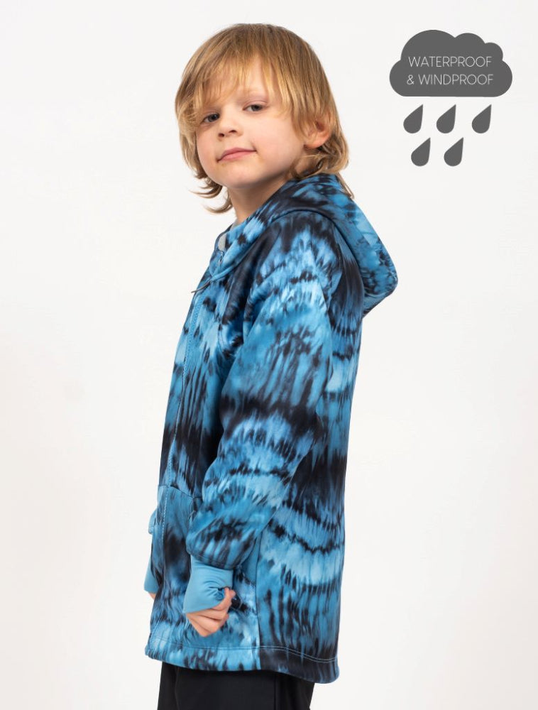 Therm All-Weather Hoodie - Stone Tie Dye