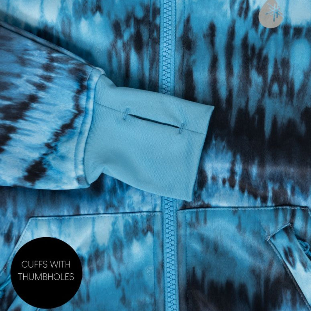 Therm All-Weather Hoodie - Stone Tie Dye
