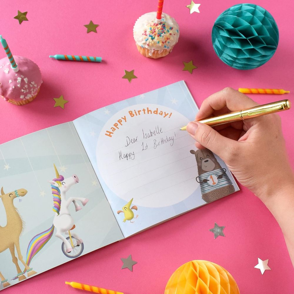 WOW You're 1 birthday book
