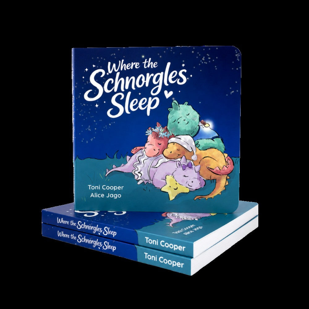 Schnorg Where the Schnorgles Sleep Board Book
