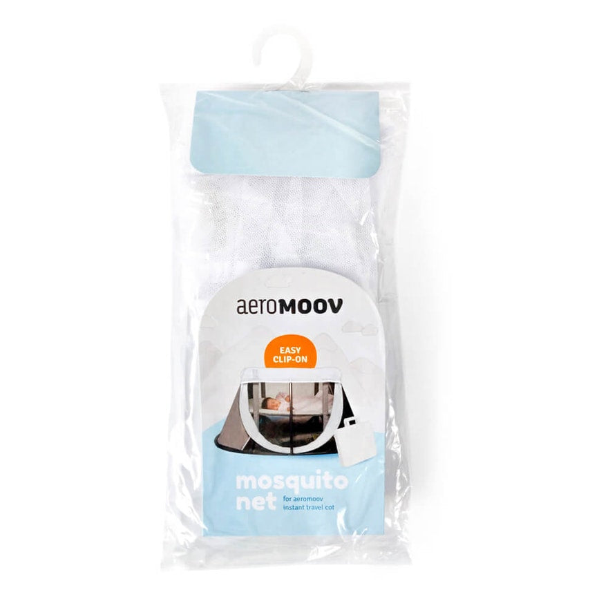 Aeromoov Travel Cot with Sheet, Mosquito Net and Sunshade - Sand